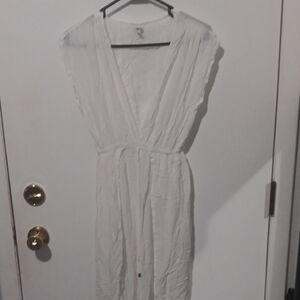 Elan Elegant White Coverup